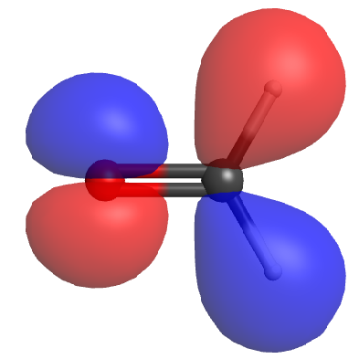 Formaldehyde HOMO