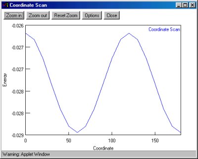 1-D Coordinate Scan