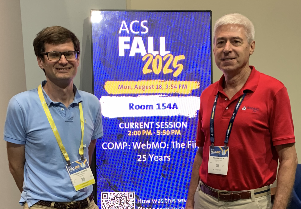 WebMO ACS Symposium