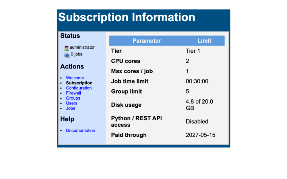 Subscription
