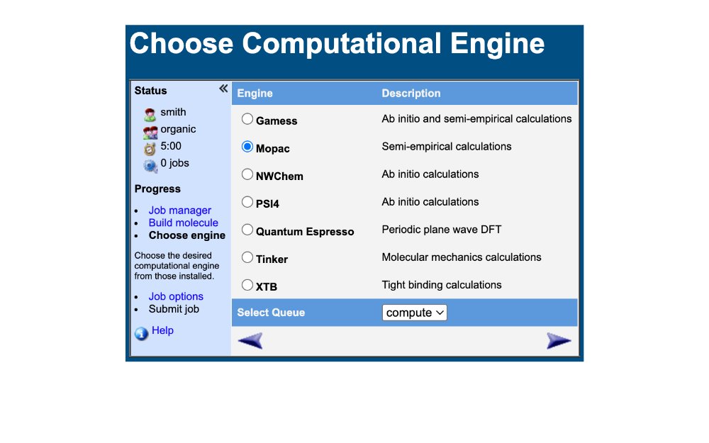 Choose Engine