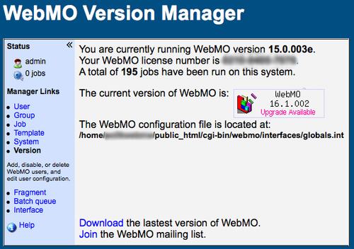 WebMO Help