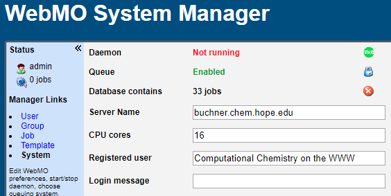 System Manager