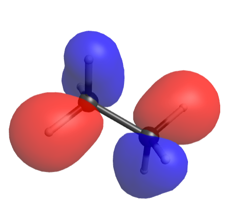 Ethane HOMO